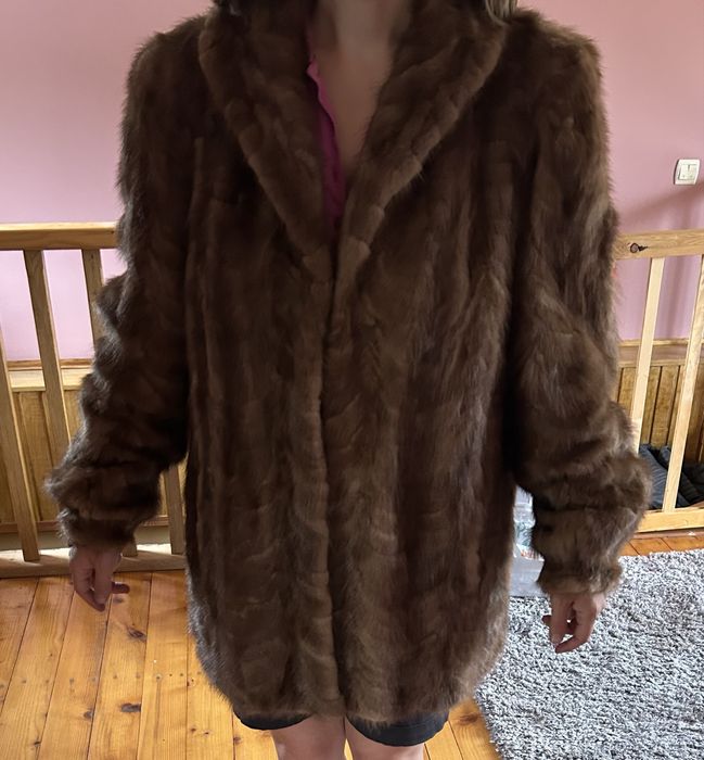 Вінтажна норкова шубка