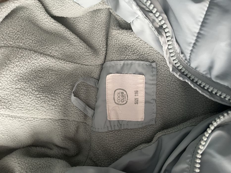 Zimowa puchowa kurtka Smyk 116