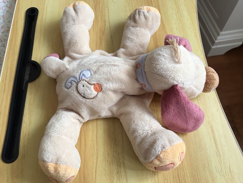 Peluche macio cão