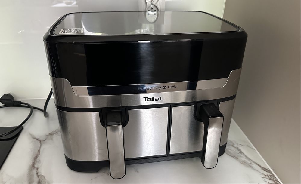 Air fryer Tefal Dual Easy Fry & Grill EY905D 2700W 8,3l Dwie komory Podwójny