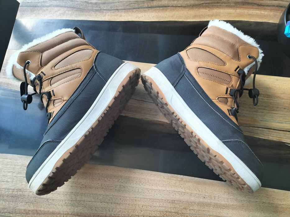 Buty zimowe , śniegowce chlopiec38