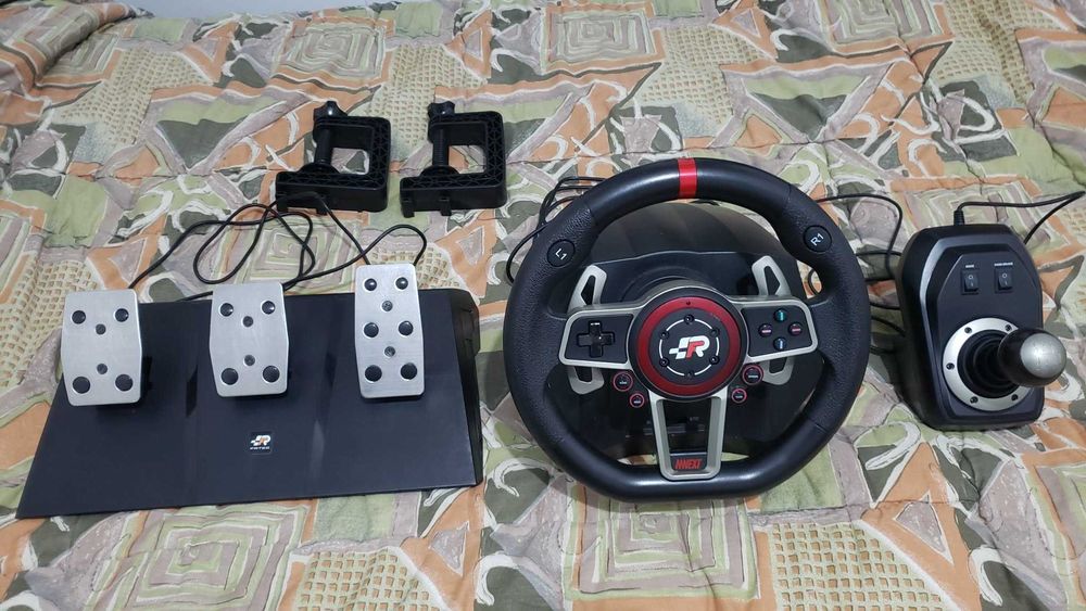 Volante + Pedais FR-TEC Suzuka Elite Next Wheel – Multiplataforma