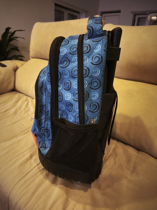 Mochila Naruto troley com rodinhas