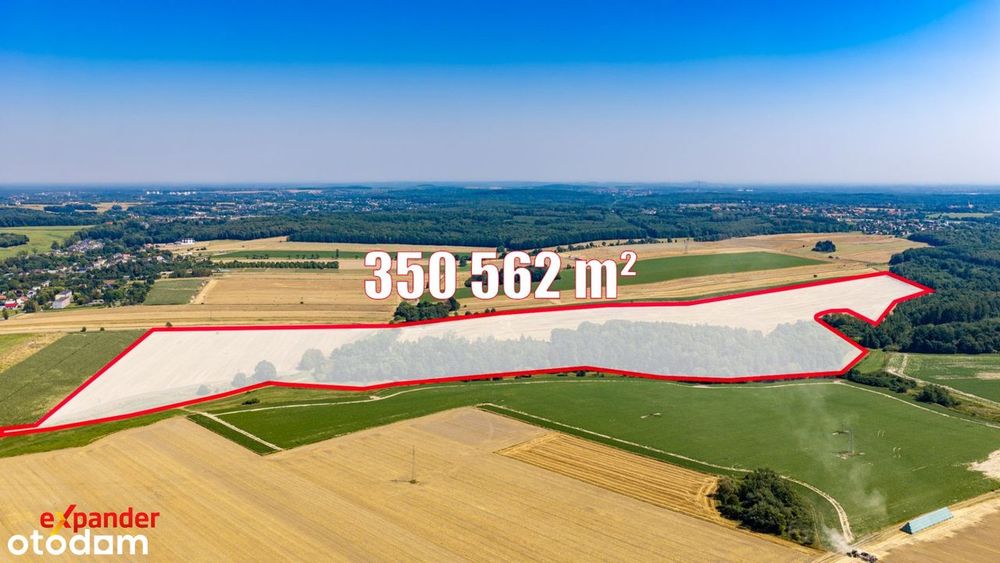 Działka rolniczo - leśna - 6 min - 5.3 km do wjazdu na A1 - Więcej