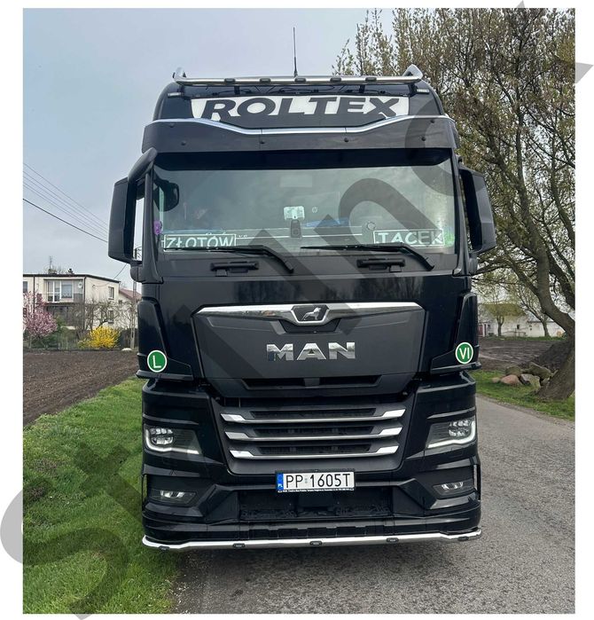 ORUROWANIE Górne Man Daf Scania długie ramiona oświetlenie led