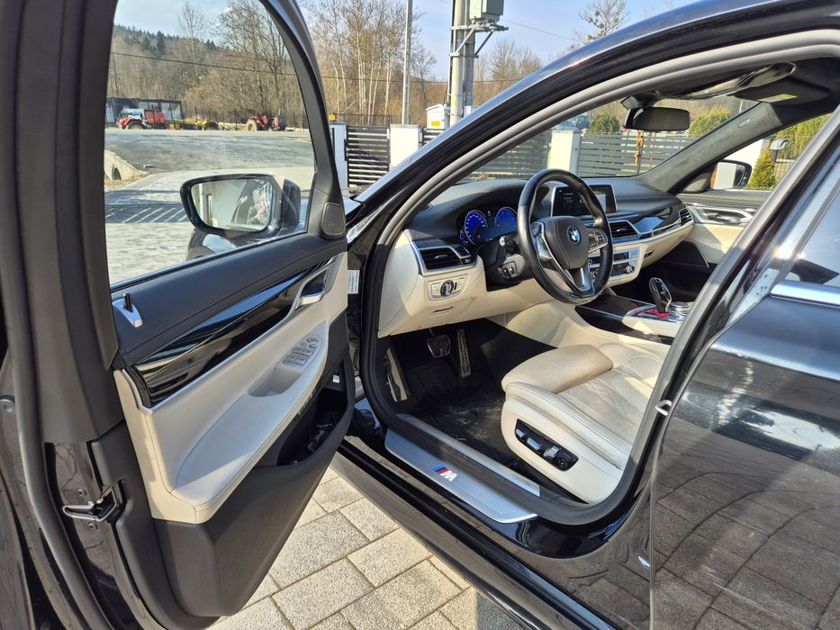 BMW 750d xDrive G11  M Pakiet 2017r. 3.0 diesel 400 koni, Faktura VAT