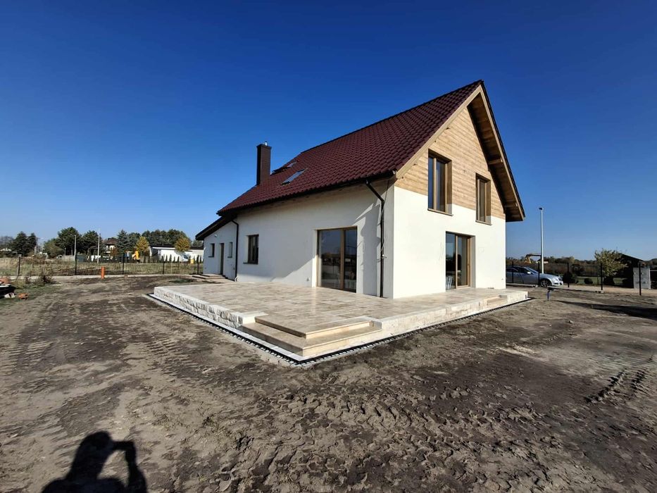 Kamień na taras/Trawertyn toscana w układzie rzymskim