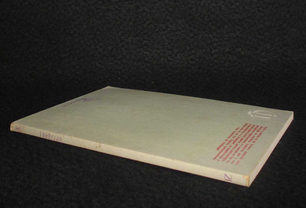 Livro Heidegger Pierre Trotignon Biblioteca Básica de Filosofia Edições 70