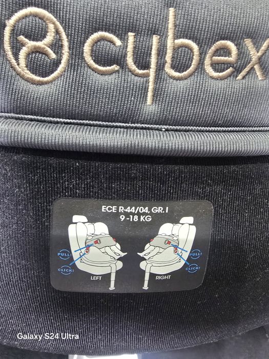 Cadeira auto Cybex com isofix