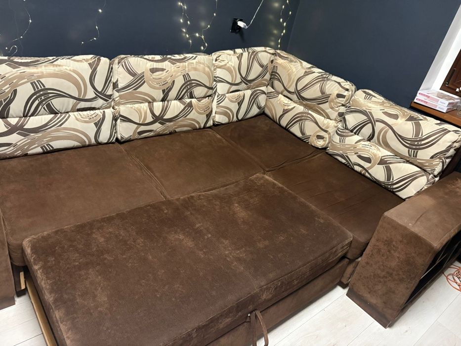 Narożnik z funkcją spania