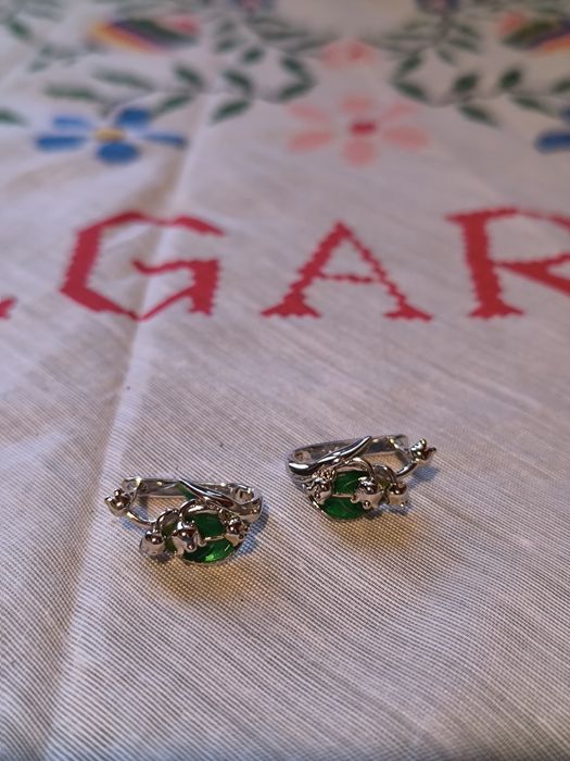 Сережки Ландыши 925 проба