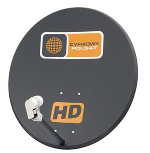 CYFROWY POLSAT NC+ ustawienie anteny talerza satelitarnego JAROCIN