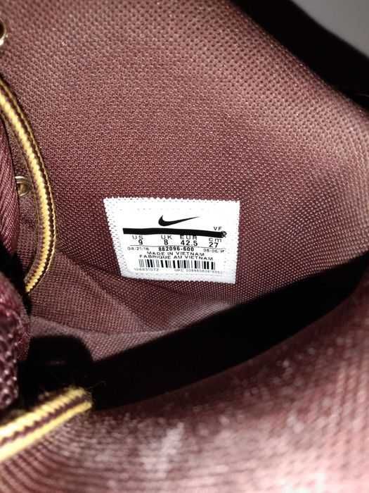 Кроссовки ботинки Найк кожа, Nike