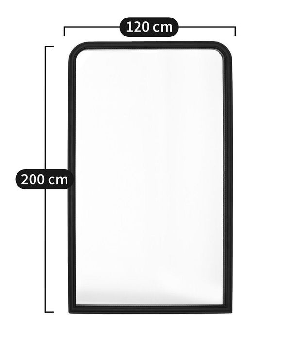 La Redoute novo espelho de mangueira sólida 120 x 200 cm, Afsan