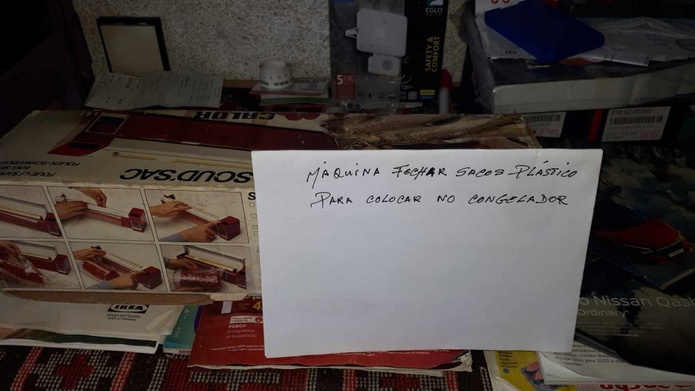 Maquina de fechar sacos