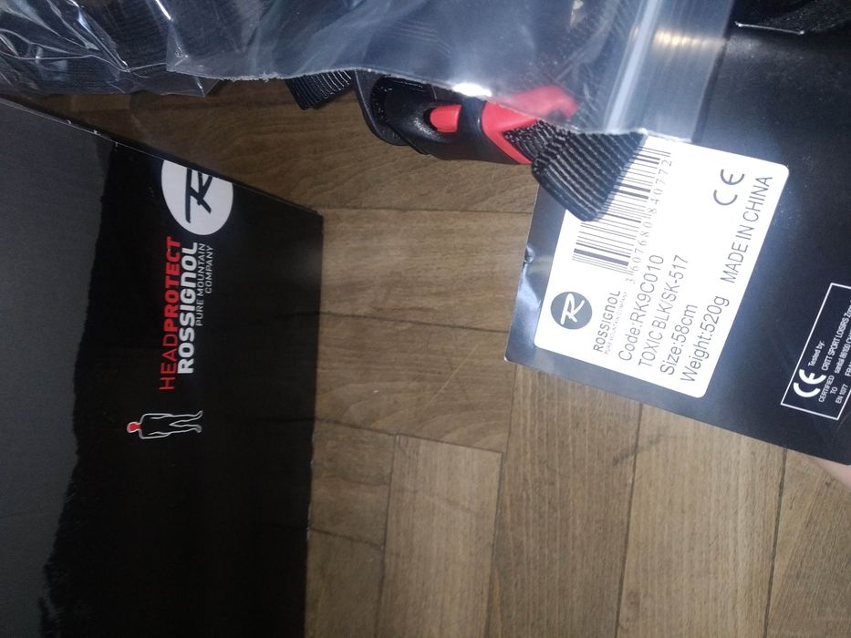 kask narciarski Rossignol czarny 58 cm