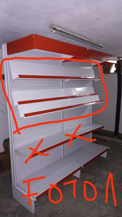 Estante de supermercado profissional