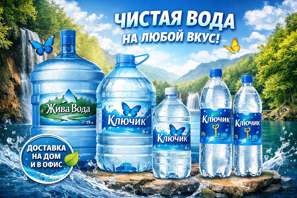 Заказ  Води Запоріжжя ГазВода (2л)6шт 120гр