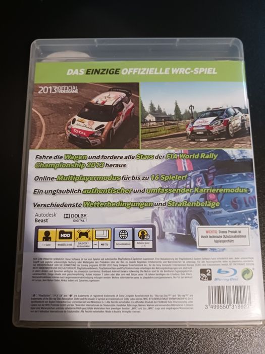 Gra rajdy wrc4 na ps3