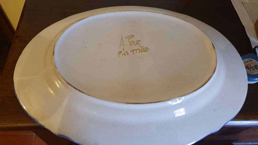 Hand-painted terrine and plate425286717586821122
