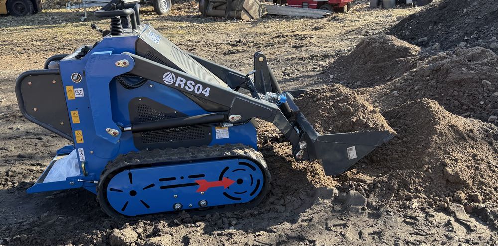 Miniładowarka rippa rs04 (kubota) bobcat glebogryzarka