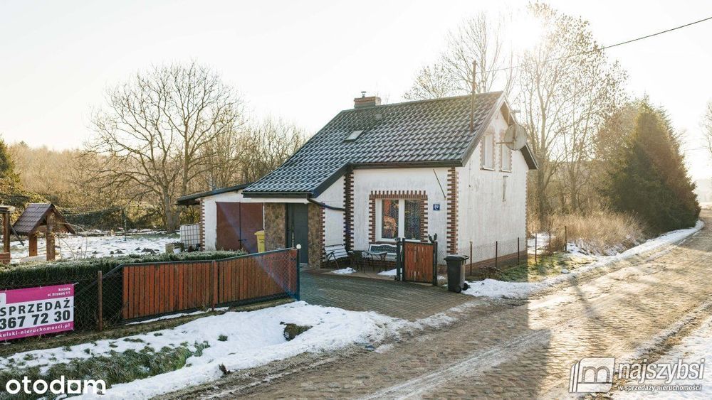 Jeżyce-dom wolnostojący 72m2+garaż 32m2 k. Darłowa