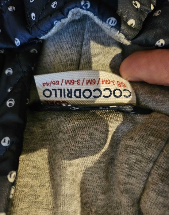 Kombinezon zimowy Coccodrillo, r. 68, jak nowy!