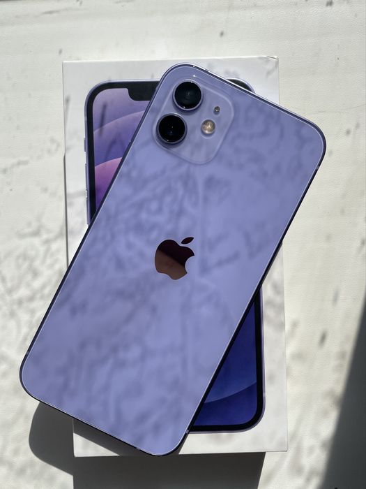 Iphone 12 128гб purple дуже гарний стан айфон фіолетовий