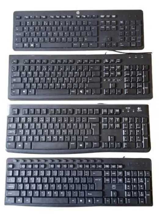 10 szt. Klawiatura przewodowa - mix marek