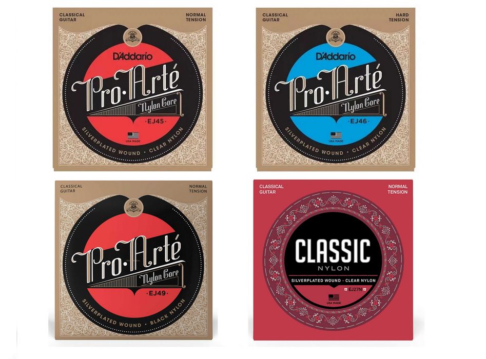 Струни D'addario для классической гитары EJ45, EJ46, EJ49, EJ27N