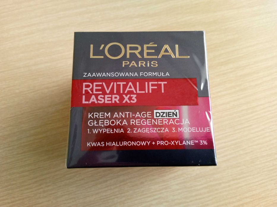 Nowy krem Revitalift Laser X3 anti-aging o potrójnym działaniu na dzień 50ml