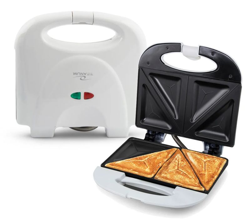 Opiekacz do kanapek toster sandwich 700W nieprzywierający TKT001W