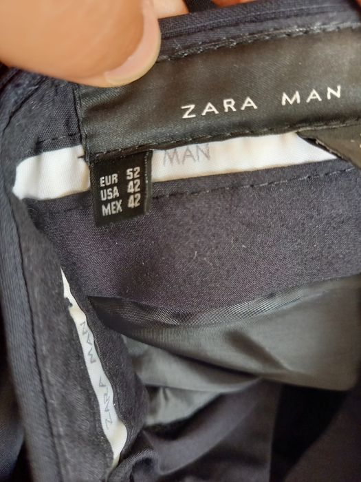 Fato homem da Zara, azul escuro. Usado 1 x