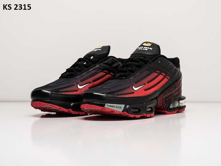 Кросівки Nike Air Max Plus III Black Red. Арт: KS 2315