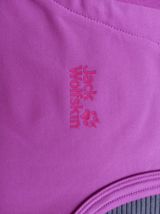 Майка Jack Wolfskin малинового кольору