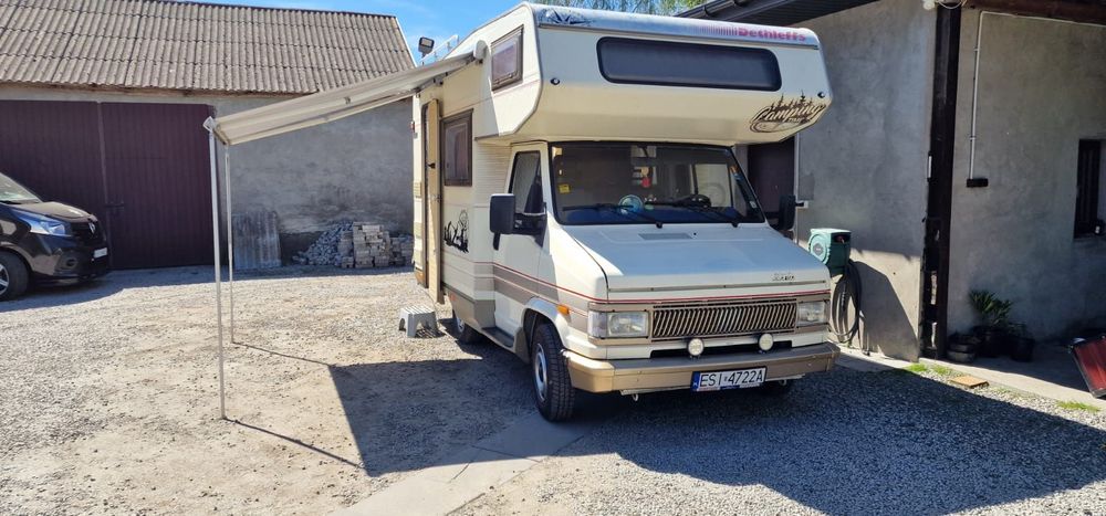 Fiat Dethleffs Ducato 290  Fiat Ducato Dethleffs 1.9D Kamper Alkowa Markiza Gotowy na Wakacje