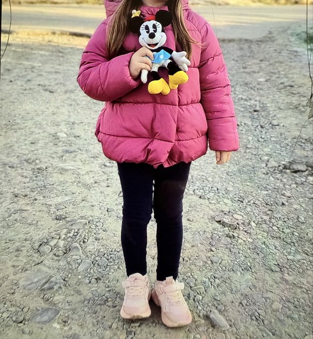 Зимова тепла курточка для дівчинки