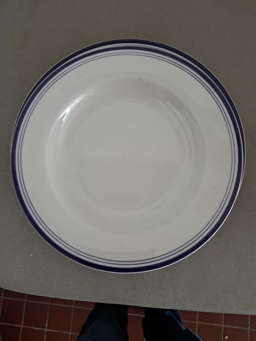 Conjunto de pratos Spal. 6 de cada