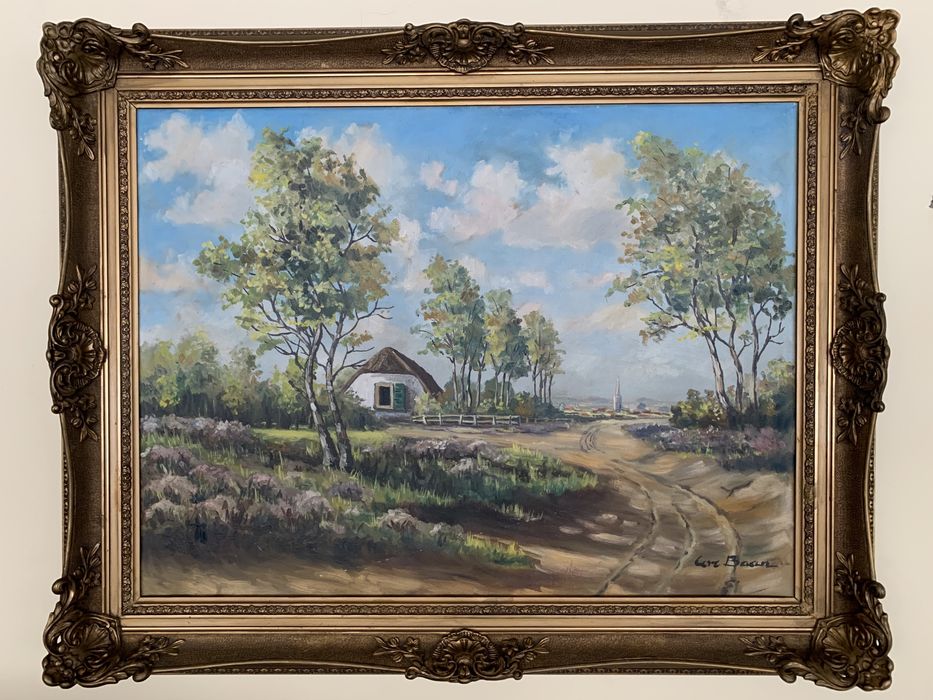 Старинная голландская картина Мебель из Голландии