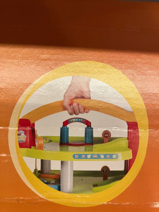 SMOBY Vroom Planet Duży Garaż Myjnia Stacja Benzynowa