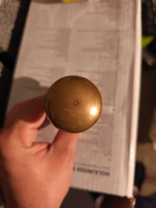 Mosiężna klamka do drzwi