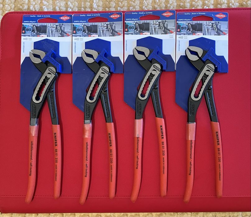 4 Knipex Alligator 250mm