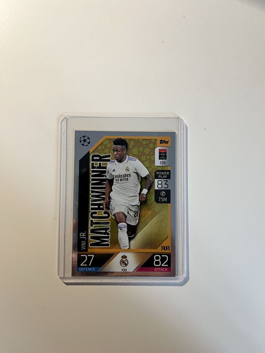 Vini JR  Match Attax card