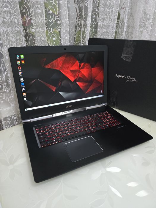 Игровой Acer 17.3"/GTX 1060 6GB/i7-7700HQ/RAM:16GB/SSD:512/Идеал