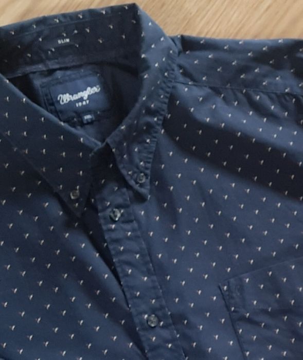 Koszula męska na długi rękaw Wrangler XXL