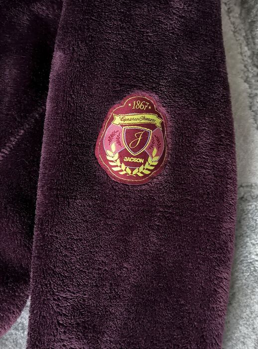 Ciepła bluza jeździecka, miękka, puszysta, szwedzki Jacson, XS (34), S