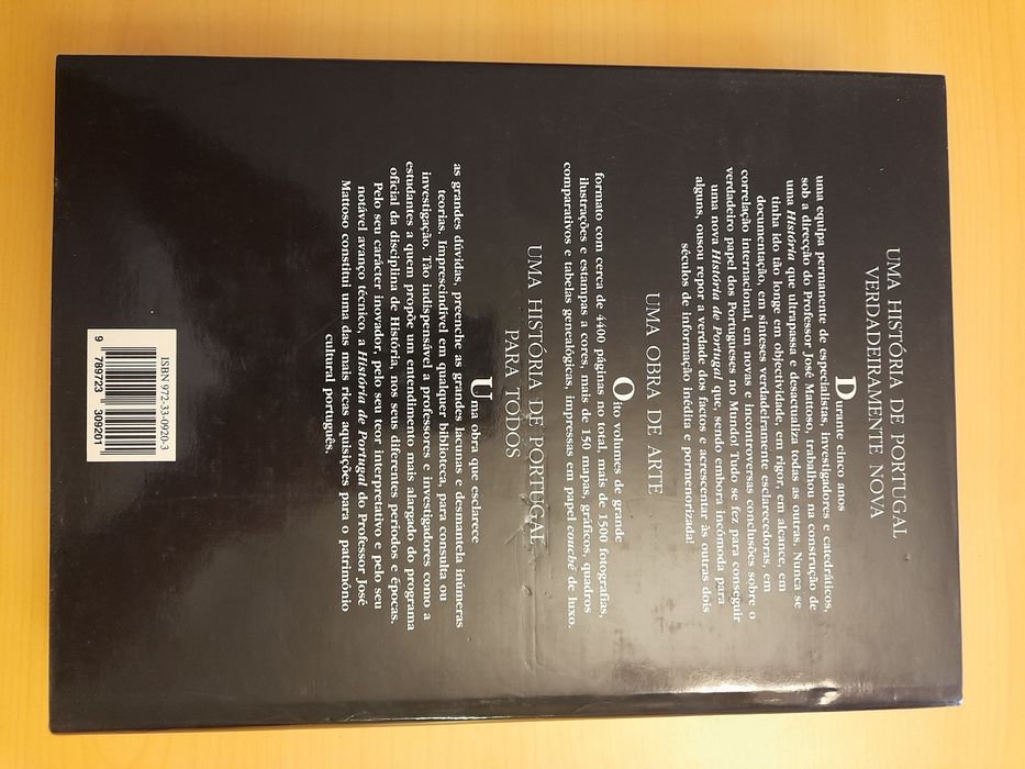 História de Portugal, José Mattoso - vol. 1