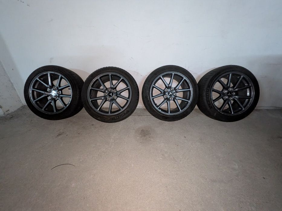 Jantes Tesla 18” Originais + Pneus Michelin 235/45 R18