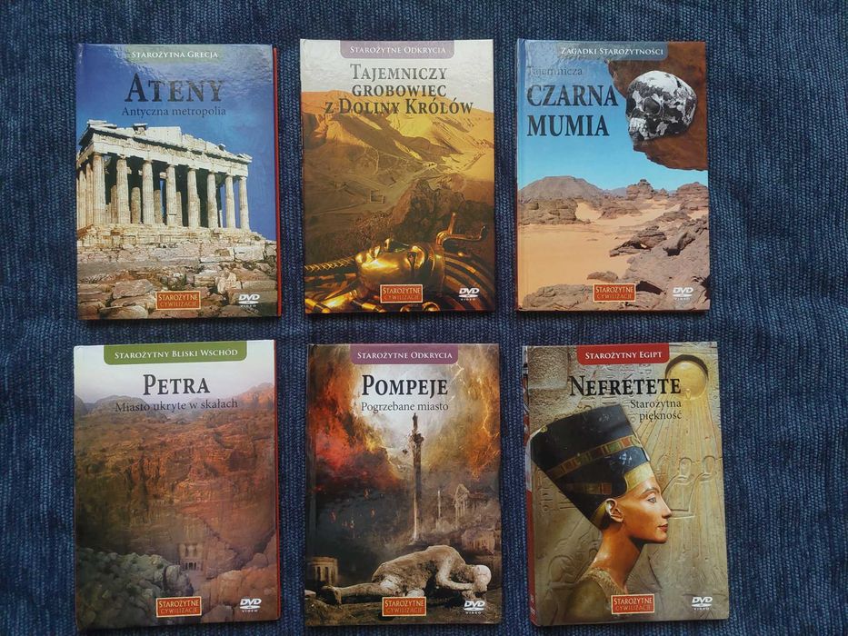 Starożytne cywilizacje   zestaw 40 DVD