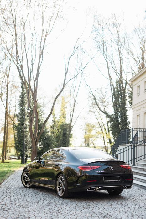 Auto do ślubu/wesela Piękny Mercedes CLS